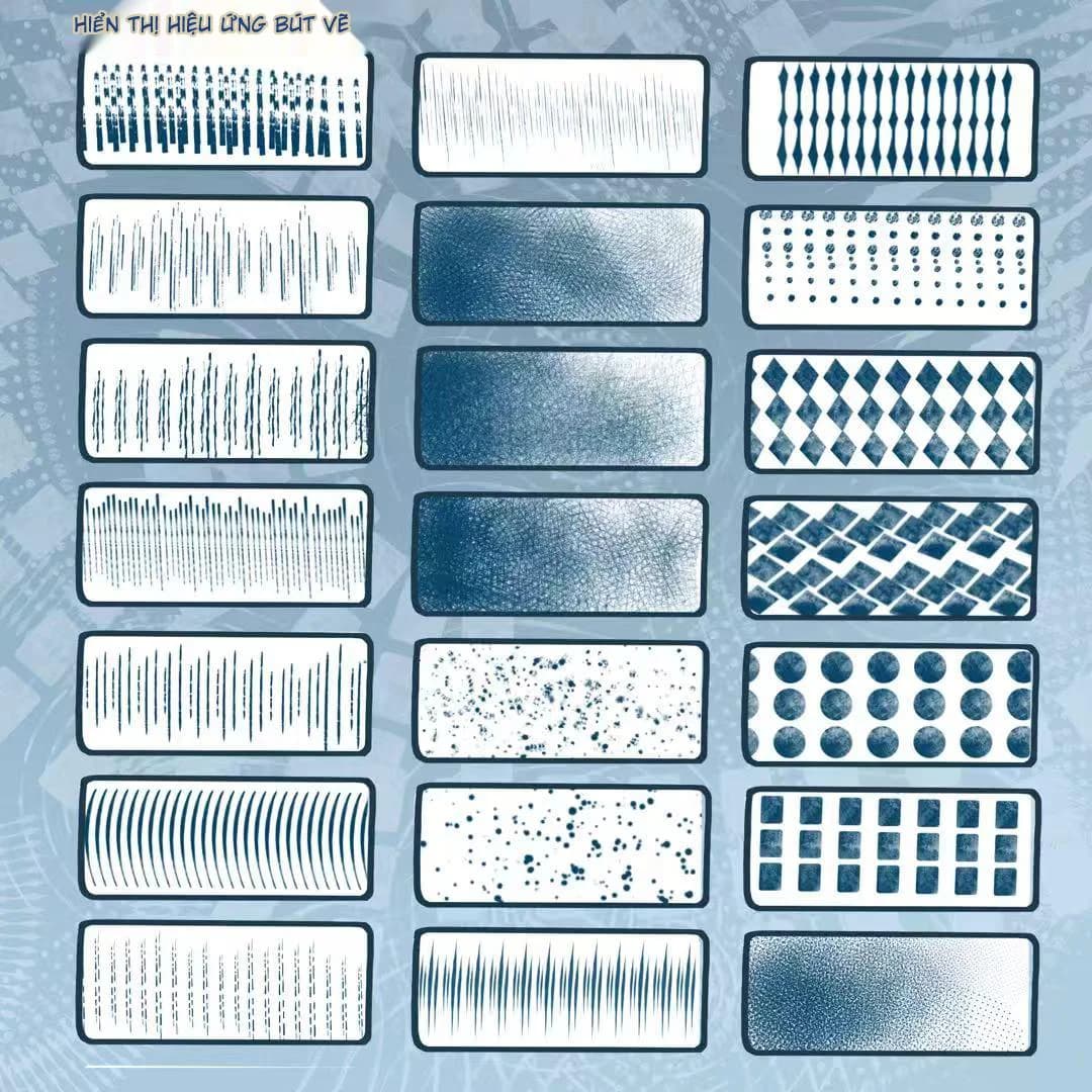 Bộ Sưu Tập 48 Brush "Information Volume" Tạo Chi Tiết & Texture Cực Đỉnh (PS/Procreate/CSP) - Image 6