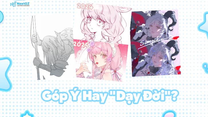 Góp Ý Hay "Dạy Đời"? Văn Hóa Ứng Xử Tối Thiểu Khi Xem Tranh Mà Digital Artist Cần Biết