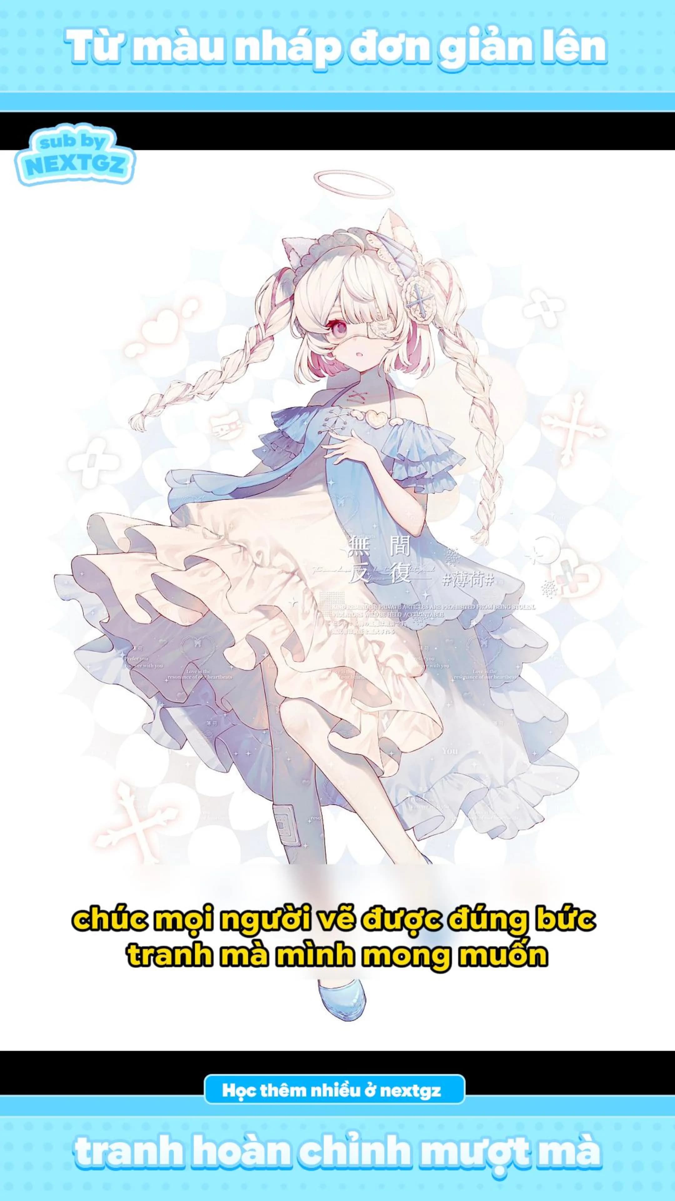 Quy trình lên màu digital art cơ bản cho người mới học vẽ minh họa