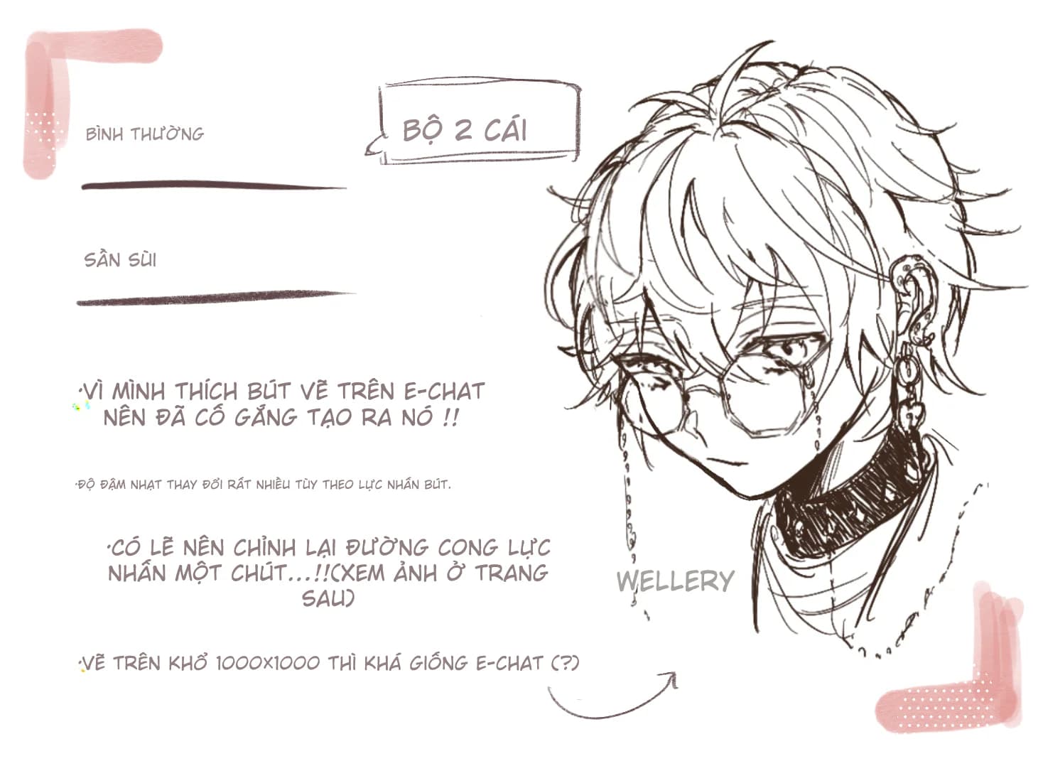 Procreate Bút vẽ Echa