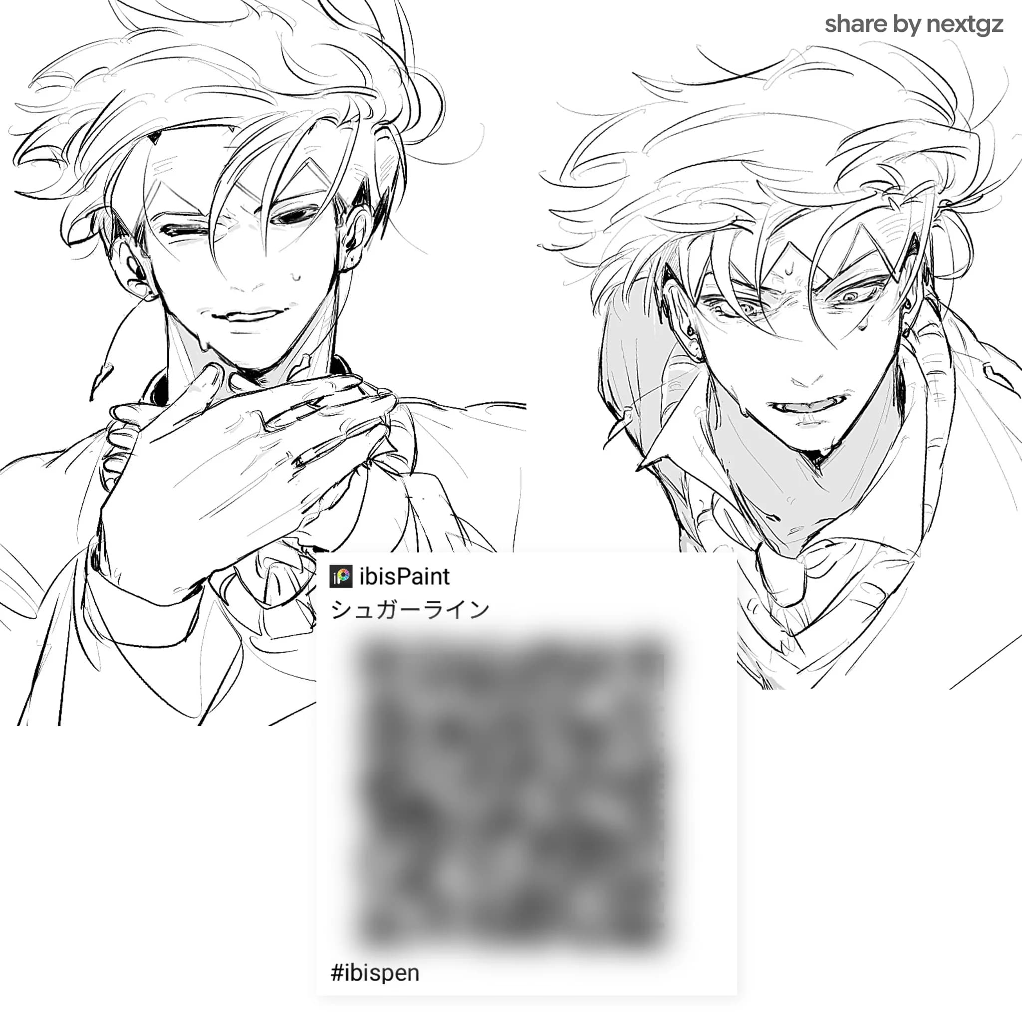 Bộ brush ibispaint X đầu năm siêu xịn mịn