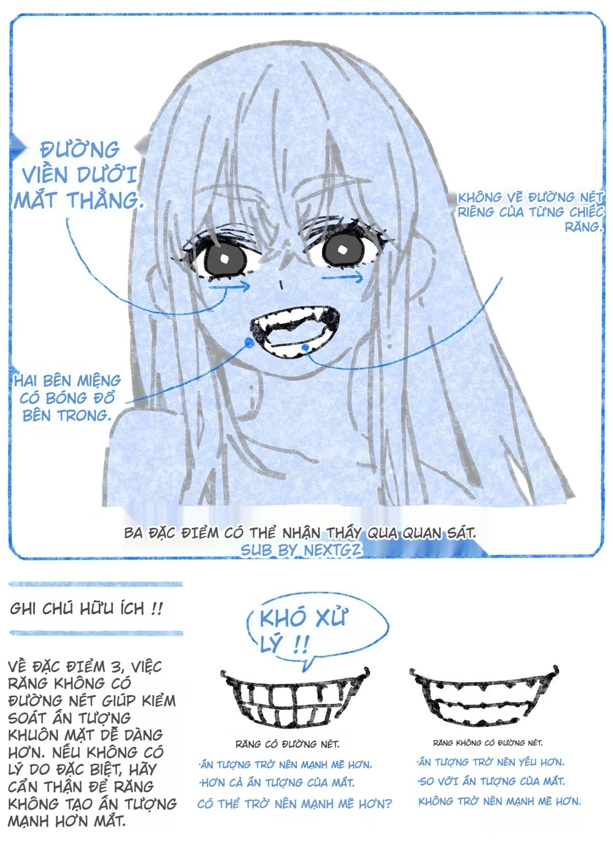 Bước phác hình/đường phụ trợ trước khi vào nét chính | Digital Art