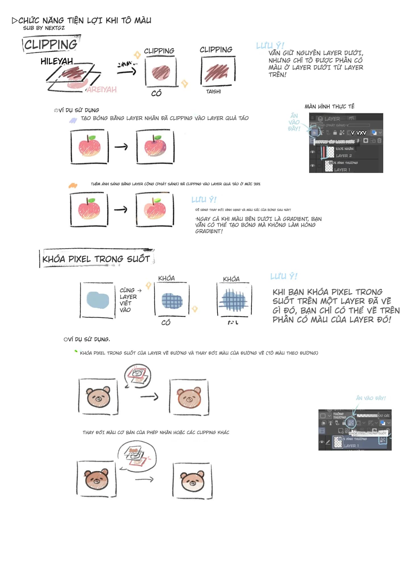 Nhập môn tô màu trên Clip Studio Paint