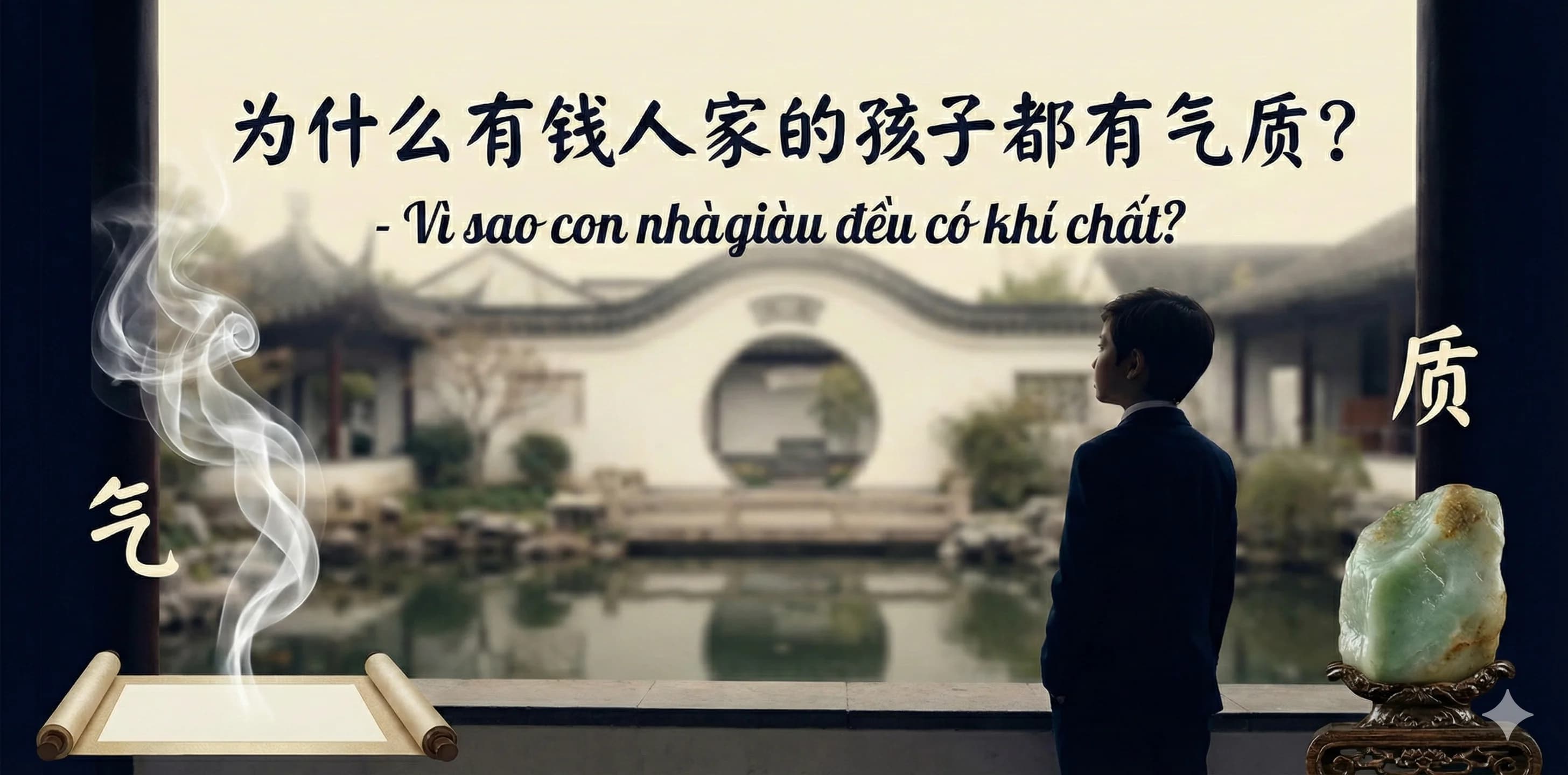 BÀI HỌC CHUYÊN SÂU: VÌ SAO CON NHÀ GIÀU CÓ KHÍ CHẤT? 为什么有钱人家的孩子都有气质?