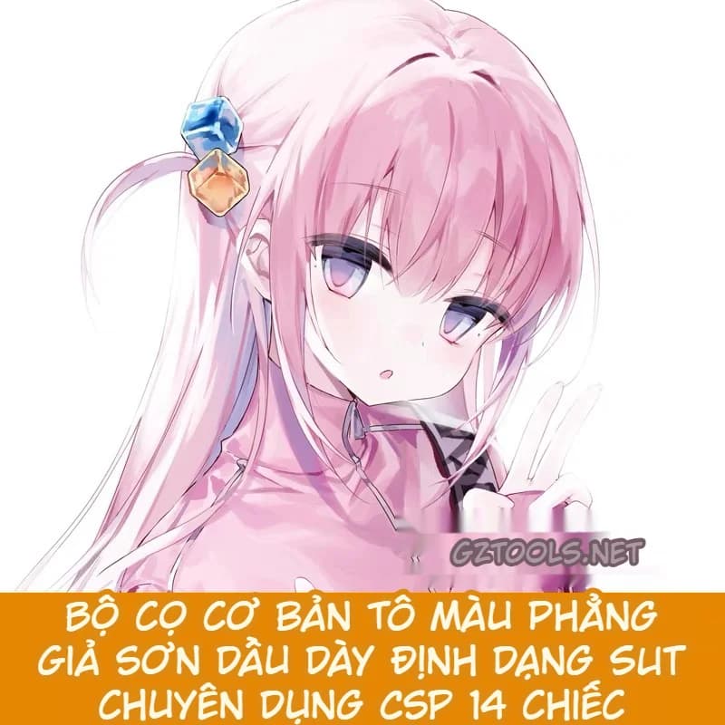 CSP Flat & Thick Paint – Bộ 14 SUT brush