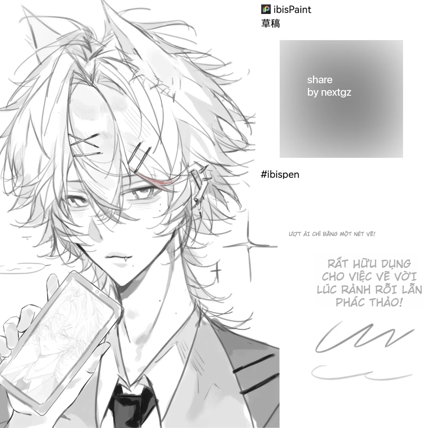 🎨 Brush đa năng ibisPaint - Chia sẻ free!