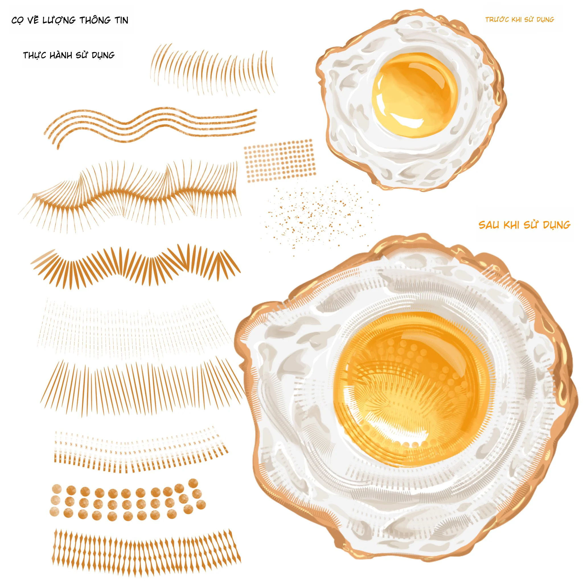 Bộ Sưu Tập 48 Brush "Information Volume" Tạo Chi Tiết & Texture Cực Đỉnh (PS/Procreate/CSP) - Gallery 2