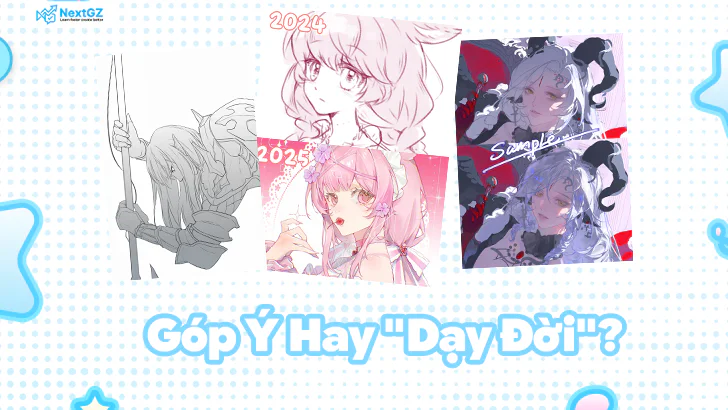 Góp Ý Hay "Dạy Đời"? Văn Hóa Ứng Xử Tối Thiểu Khi Xem Tranh Mà Digital Artist Cần Biết