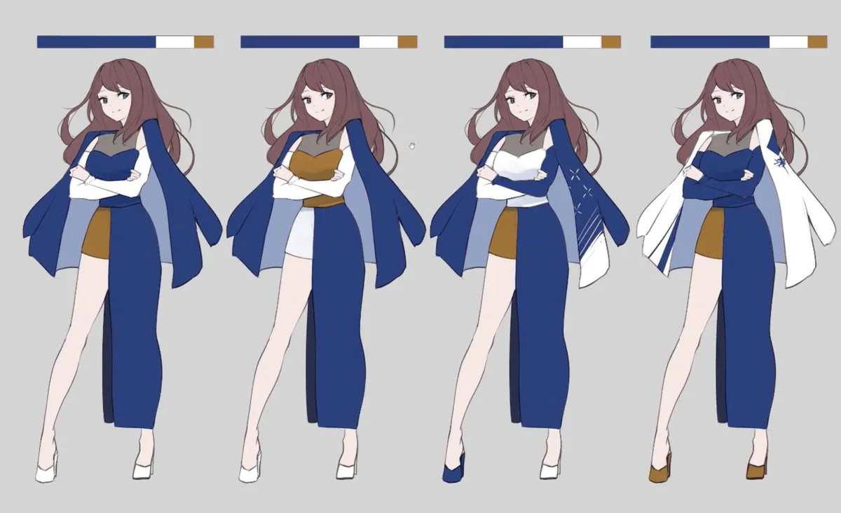 NGUYÊN TẮC 7:2:1 - BÍ MẬT PHỐI MÀU NHÂN VẬT CHUYÊN NGHIỆP