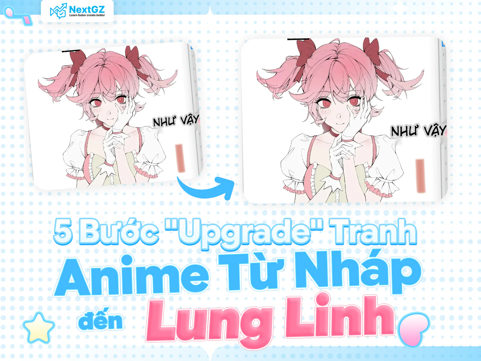 Hướng Dẫn Quy Trình Tô Màu Anime “Ảo Diệu”: Từ Line Art Đến Hoàn Thiện