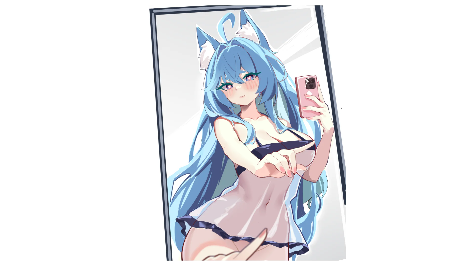 [Share] Xả kho loạt ảnh Waifu "hệ thú" cực phẩm – Xem xong chỉ muốn bắt về nuôi (P1)