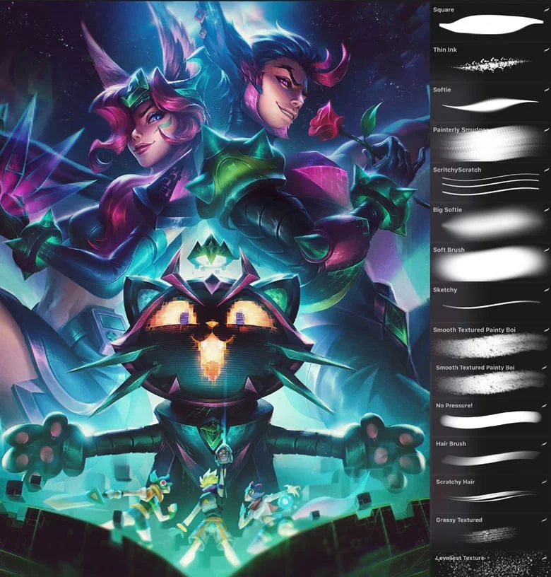 Zoe's Brushes for Procreate