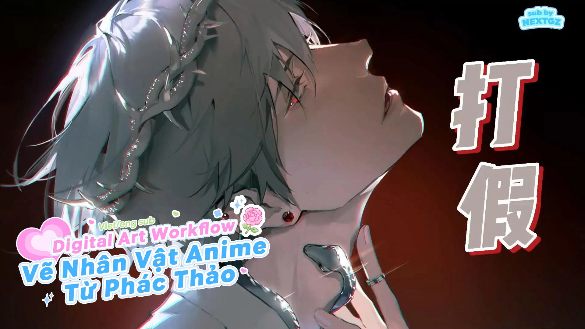 Khóa Học Quy Trình Vẽ Nhân Vật Anime Từ Phác Thảo Đến Hoàn Thiện Việt/Eng sub