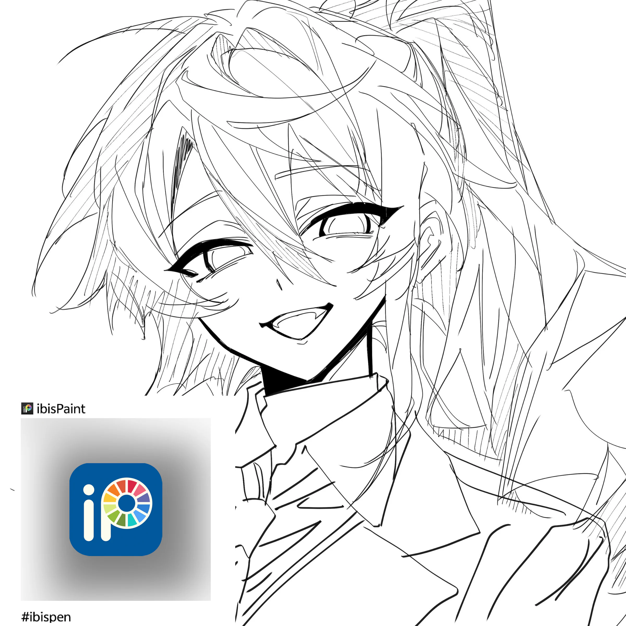 Share Free Brush ibisPaint – Cọ Line Art Anime Nét Sắc