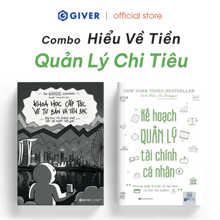 Sách - Combo 2 Cuốn: Khóa Học Cấp Tốc Về Tư Bản & Tiền Bạc & Kế Hoạch Quản Lý Tài Chính Cá Nhân - GIVER Books