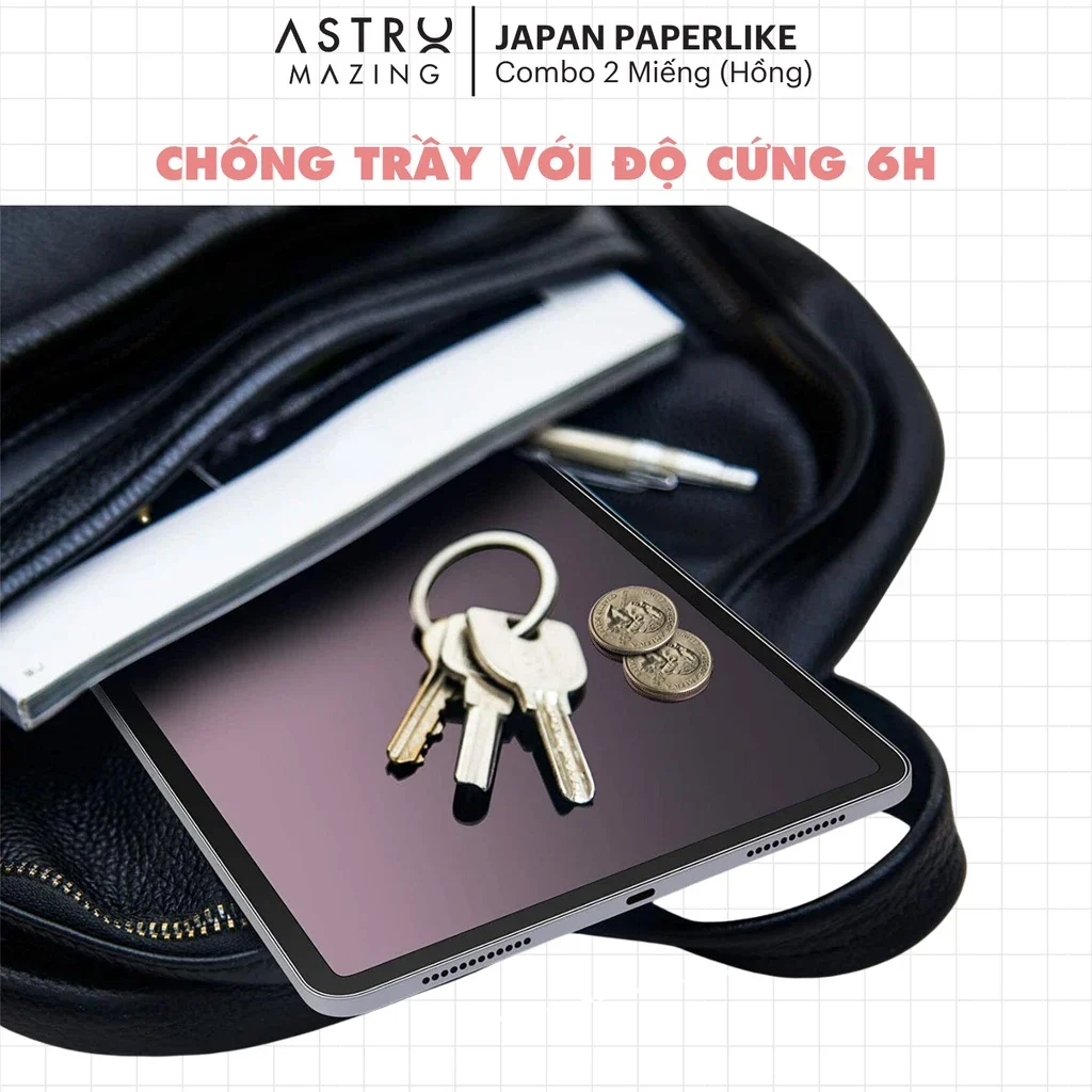Miếng Dán Màn Hình Paperlike Astro Cho iPad – Bề Mặt Nhám Viết Vẽ Như Giấy, Chống Chói Và Hạn Chế Vân Tay - AstroMazing Official Store 6