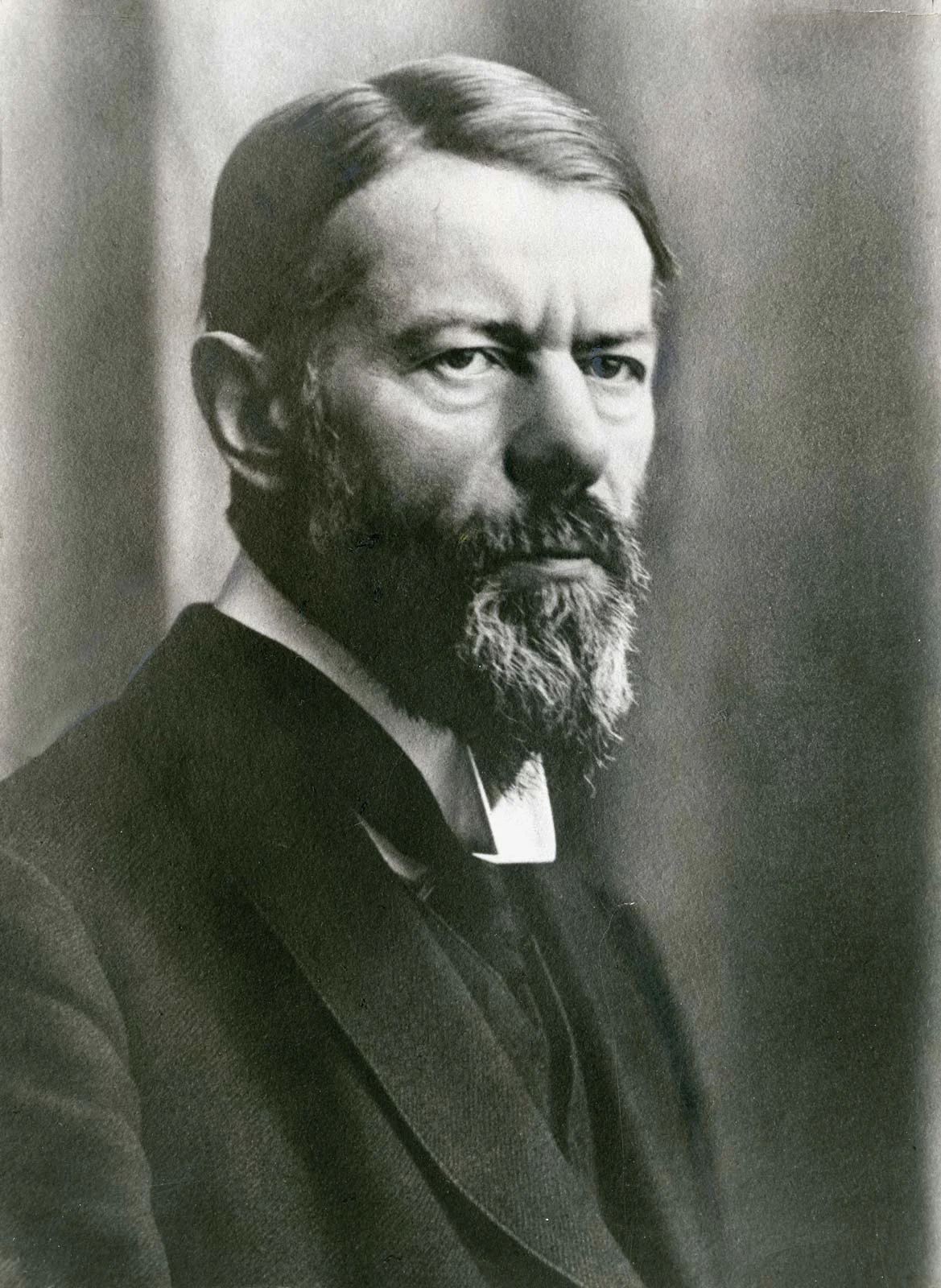 Chân dung nhà xã hội học Max Weber năm 1918