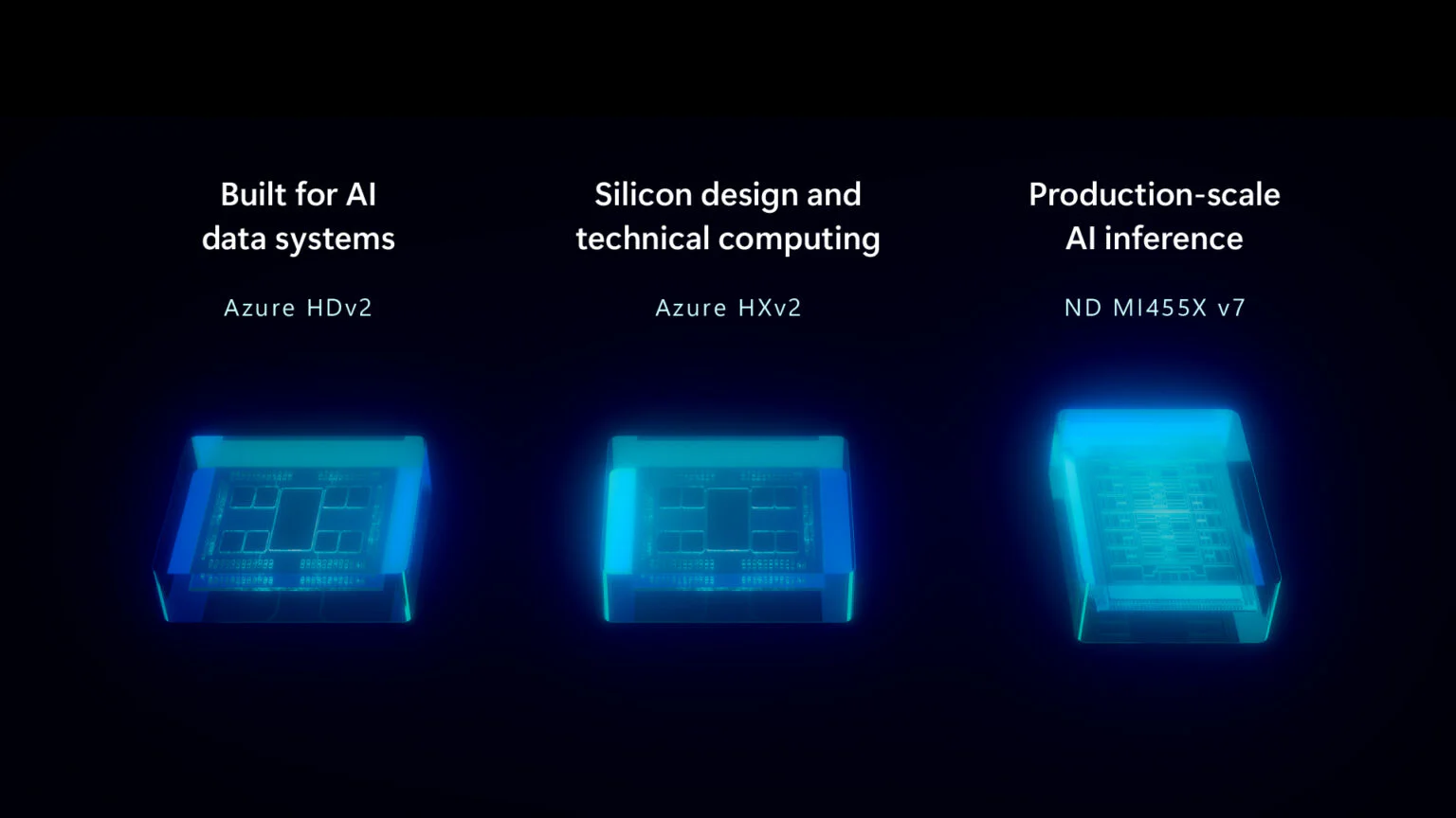 Hình ảnh chính thức về hạ tầng Azure AI dùng AMD Helios