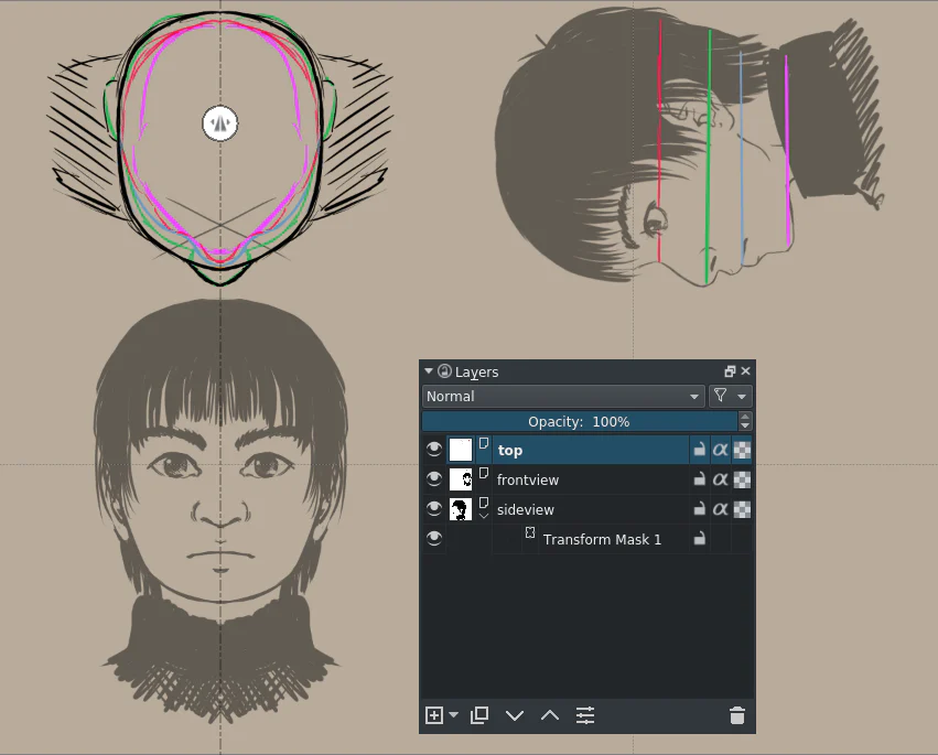 Krita Orthographic/Oblique — ảnh semantic bước 3 đã kiểm tra trực quan