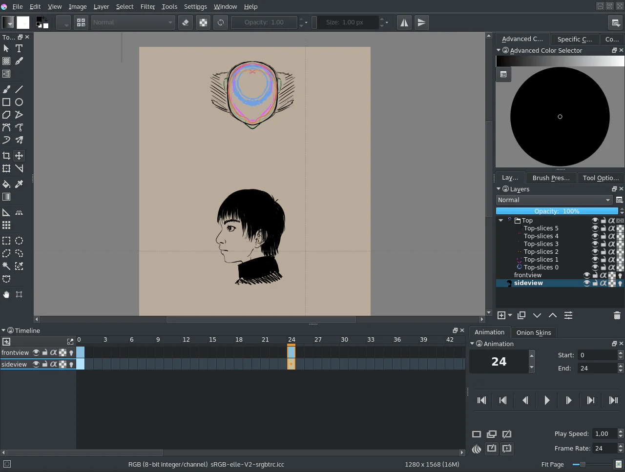 Krita Orthographic/Oblique — ảnh semantic bước 9 đã kiểm tra trực quan