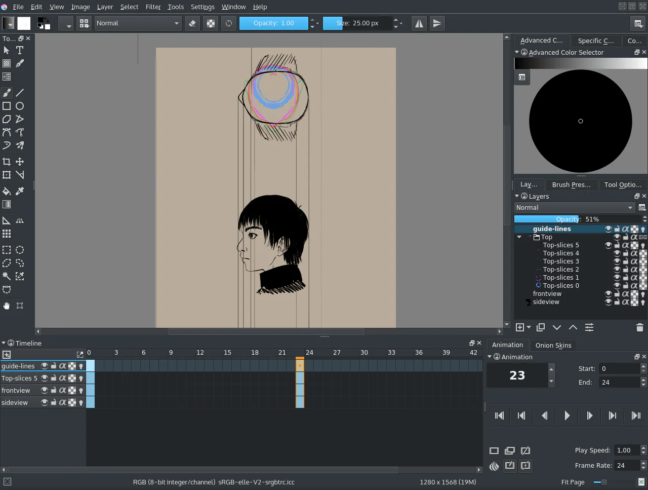 Krita Orthographic/Oblique — ảnh semantic bước 10 đã kiểm tra trực quan