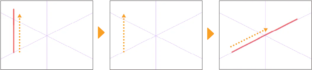 CLIP STUDIO PAINT Drawing along a ruler — semantic illustration step 2 for the digital art tutorial