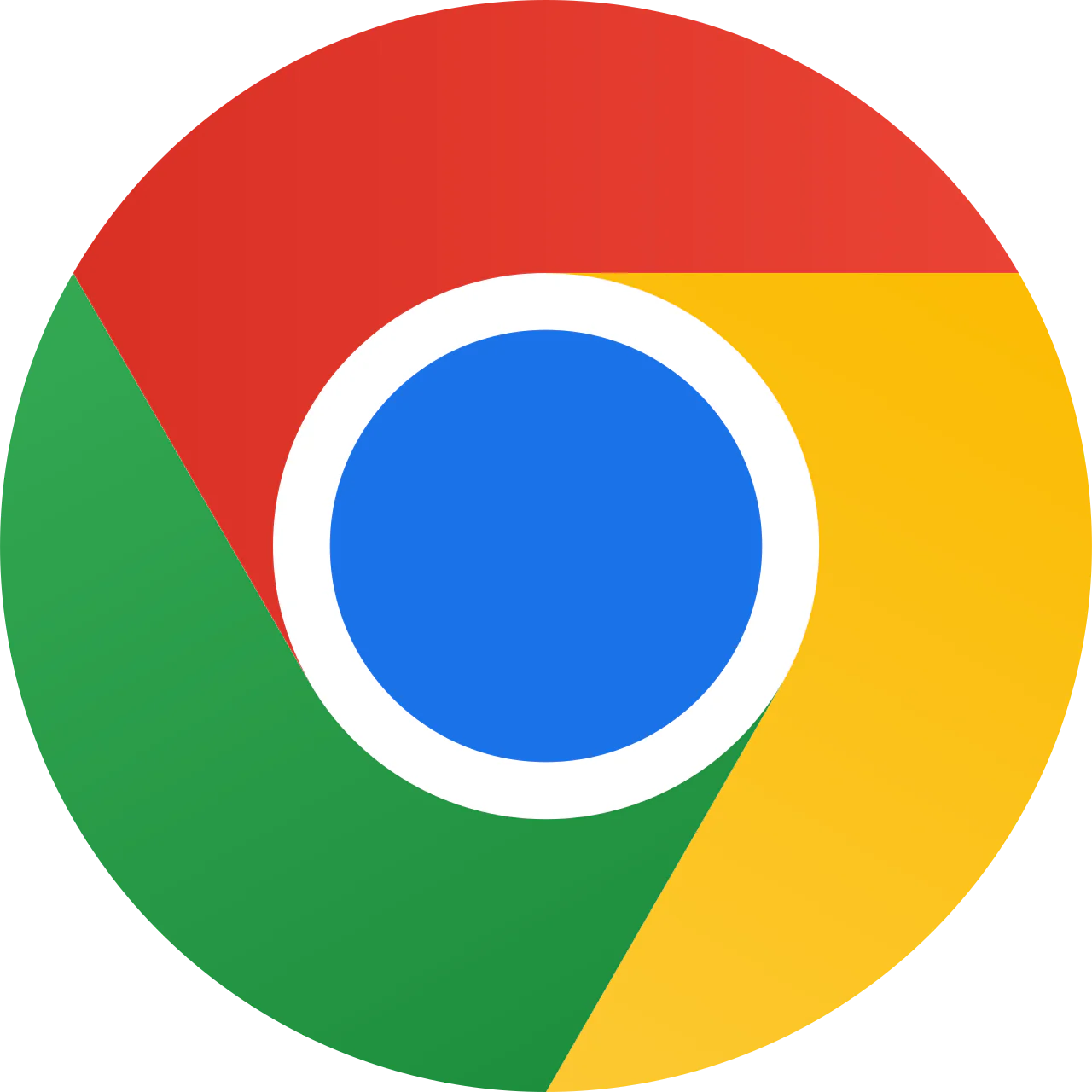 Biểu tượng trình duyệt Google Chrome được sử dụng từ năm 2022