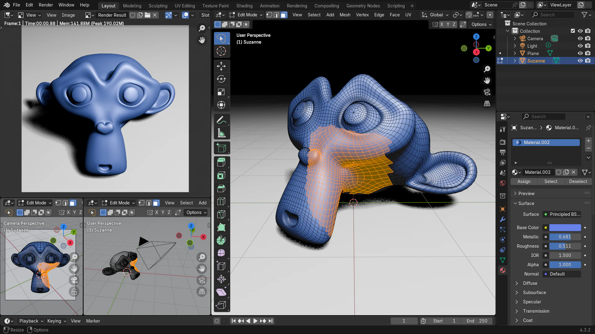 Tiếng Trung Giao Diện Blender: 120 Thuật Ngữ Workspace, Outliner, Shader, UV Và Render