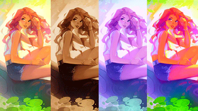 CLIP STUDIO PAINT Color Match: Tạo Nhiều Hướng Màu Từ Ảnh Và Gradient