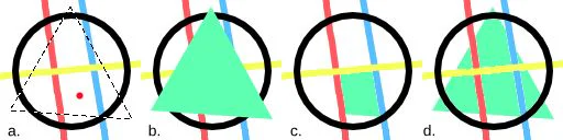 Four modes for determining the area to fill using the Fill Tool in Krita
