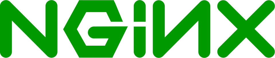 Logo Nginx, reverse proxy thường được đặt phía trước hệ thống Dify self-hosted.