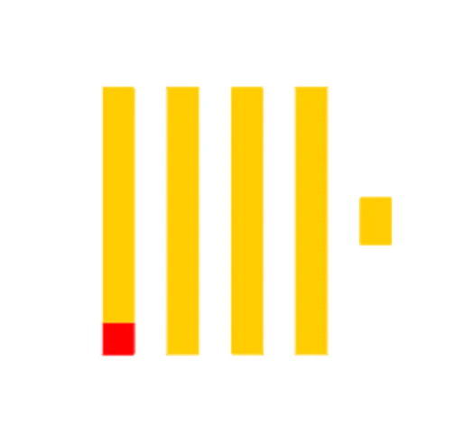 Logo ClickHouse, cơ sở dữ liệu OLAP lưu trace, observation và score trong Langfuse self-hosted.