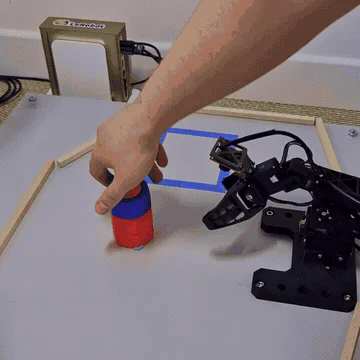 Robot thử nghiệm chính sách VLA-JEPA trong LeRobot 0.6