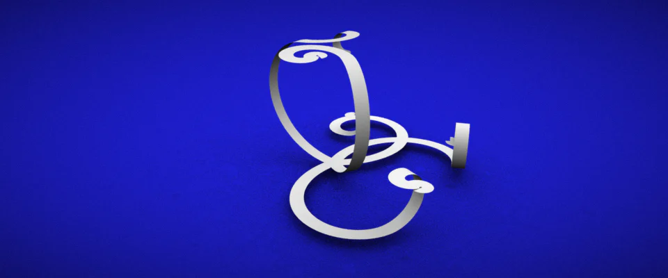 Ví dụ bóng mềm do ambient occlusion tại vùng tiếp xúc giữa các khối