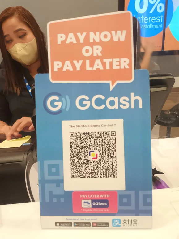 Mã QR thanh toán tại cửa hàng sử dụng hạ tầng Alipay