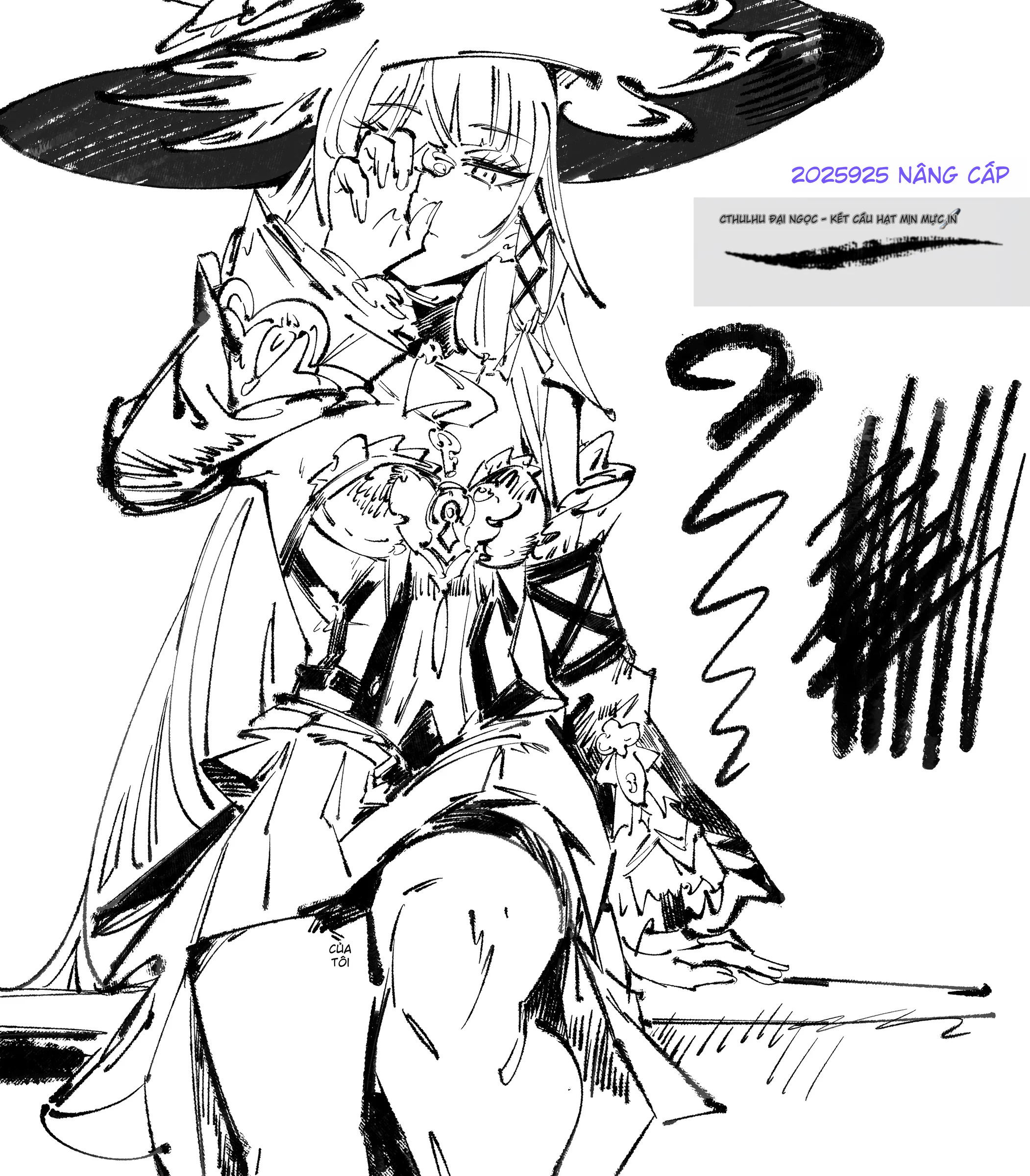 Bộ brush Procreate G-pen Điện Tử Nhị Nguyên - image 6
