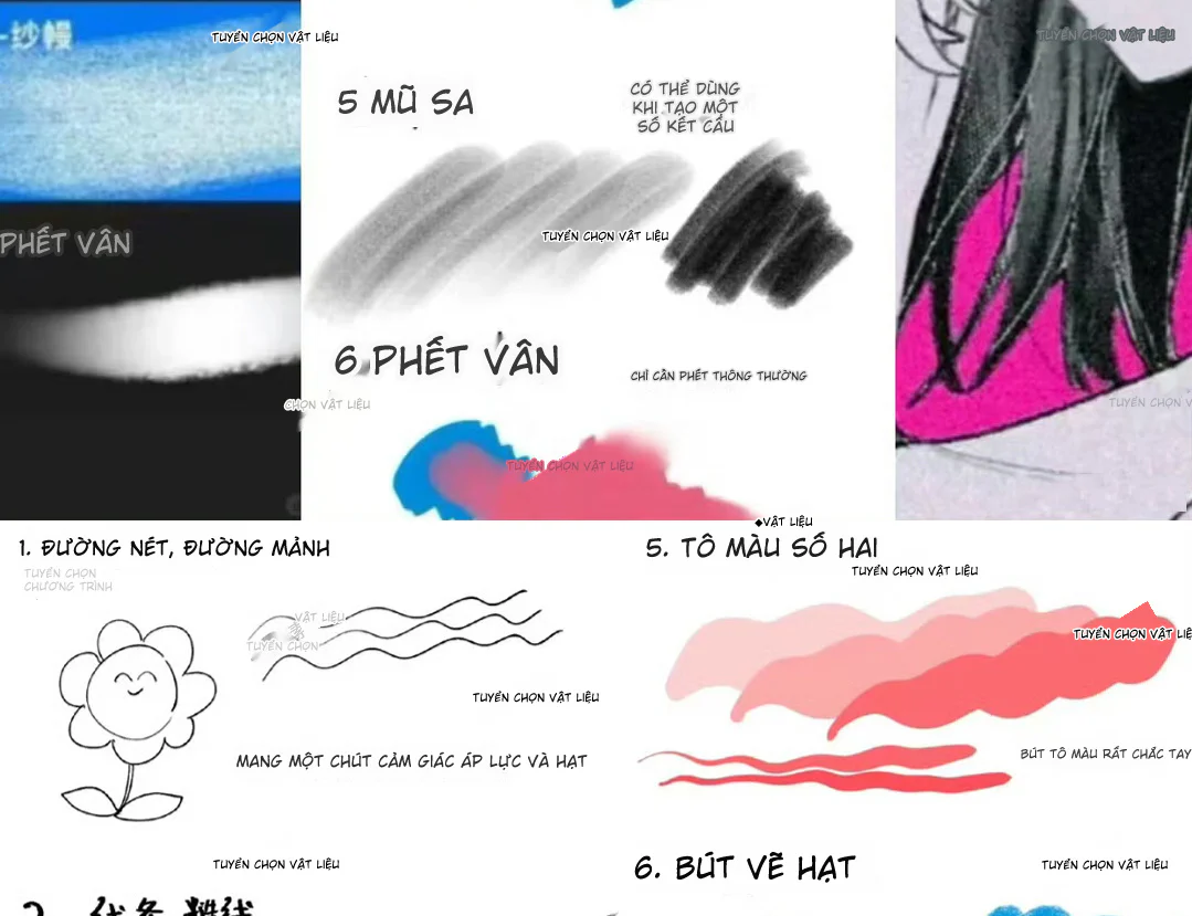 Bộ Bút Vẽ ORZ Lineart Collection 36 Brushes - Procreate - image 2