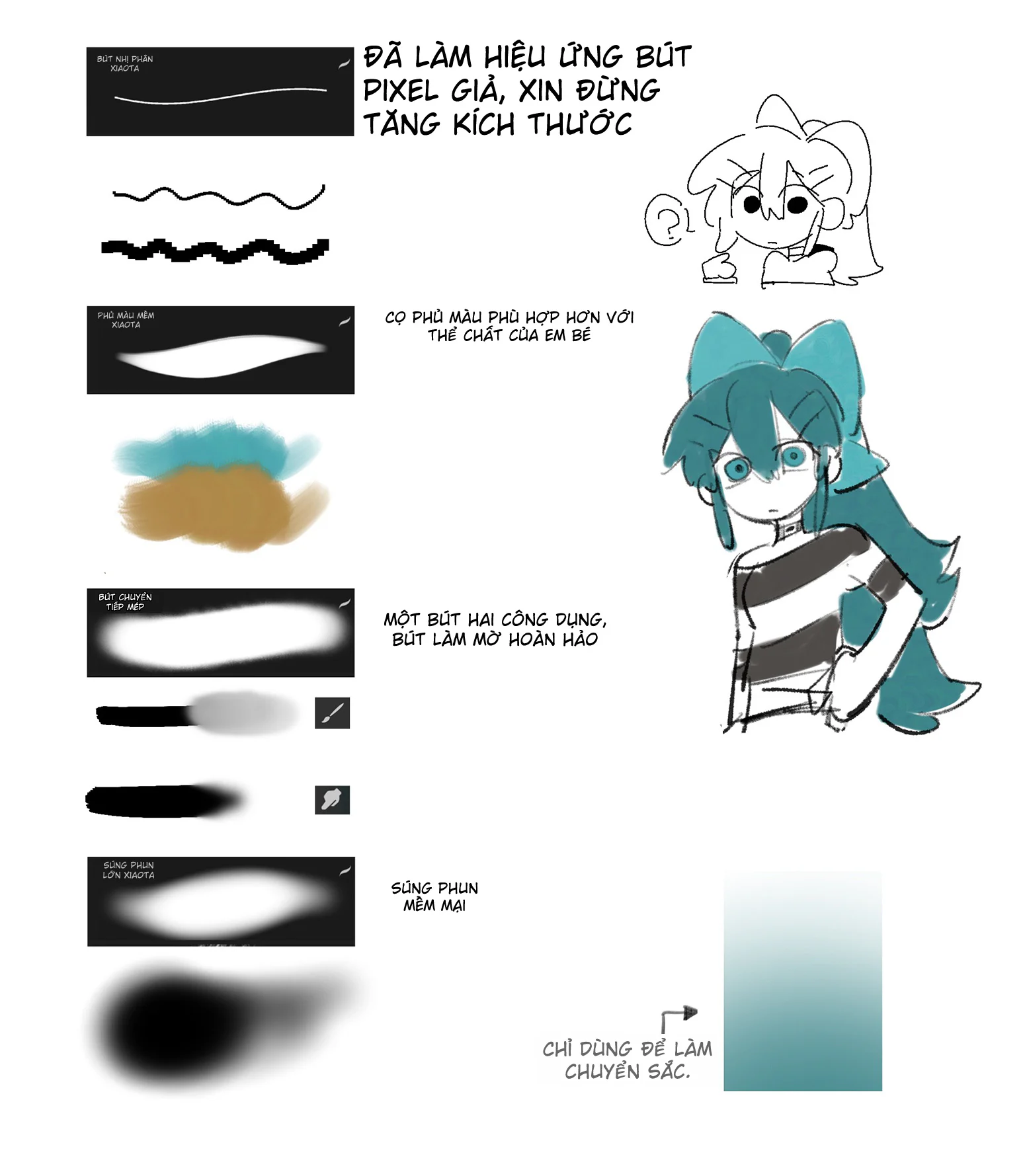 Bộ Cọ Đi Nét Talise - Procreate Professional Lineart Brush Set - image 2