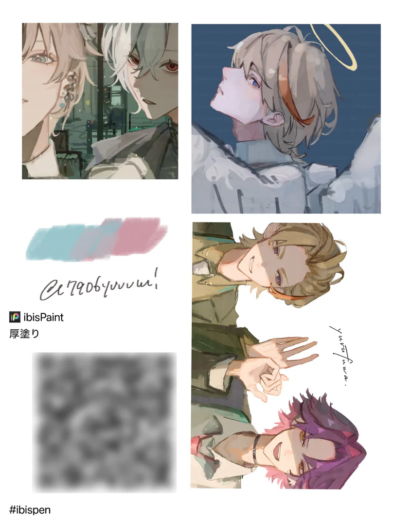 Share IbisPaint Thick-Paint Brush “Ma Cải Tạo”