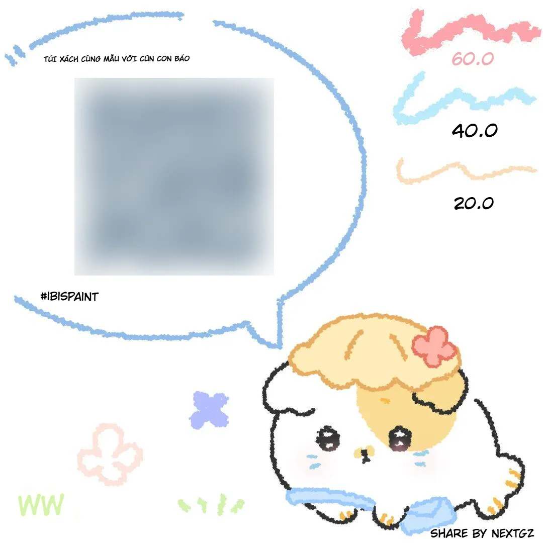 Bút vẽ Love Pen Patina ibispaint cỡ nhỏ