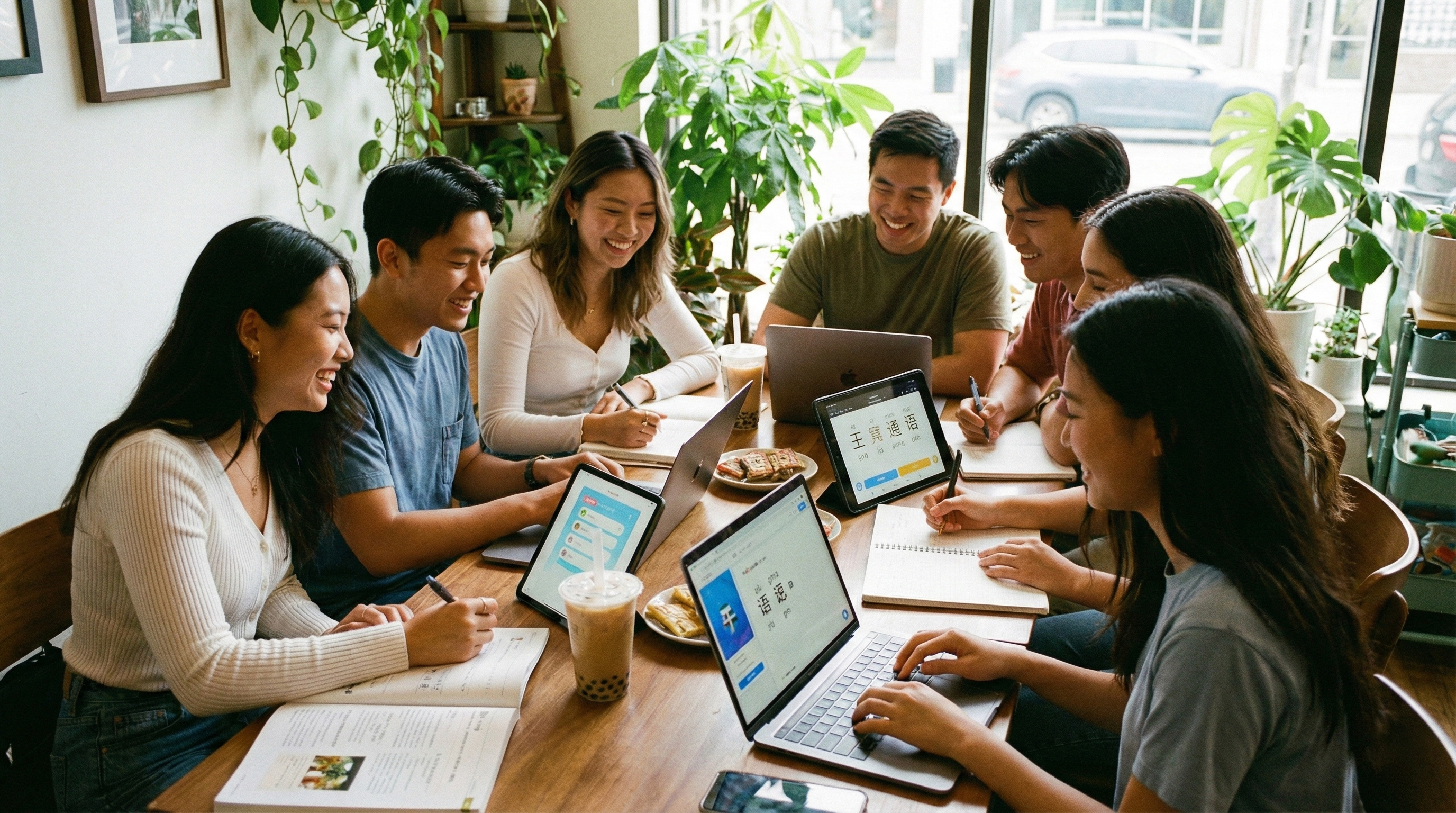 Nhóm học tiếng Trung cùng xem tài liệu gốc